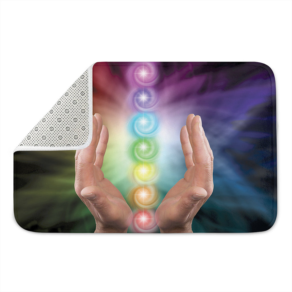 Seven Chakras Energy Print Indoor Door Mat