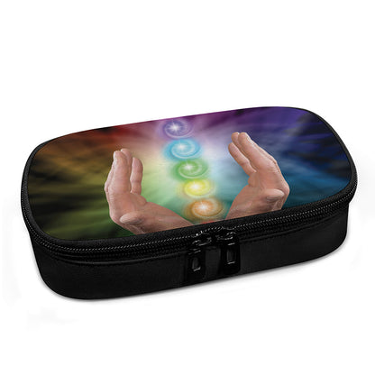 Seven Chakras Energy Print Insulin Cooler Travel Case