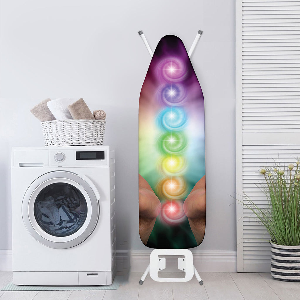 Seven Chakras Energy Print Ironing Board Cover