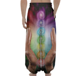 Seven Chakras Energy Print Lantern Pants