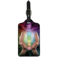 Seven Chakras Energy Print Luggage Tag