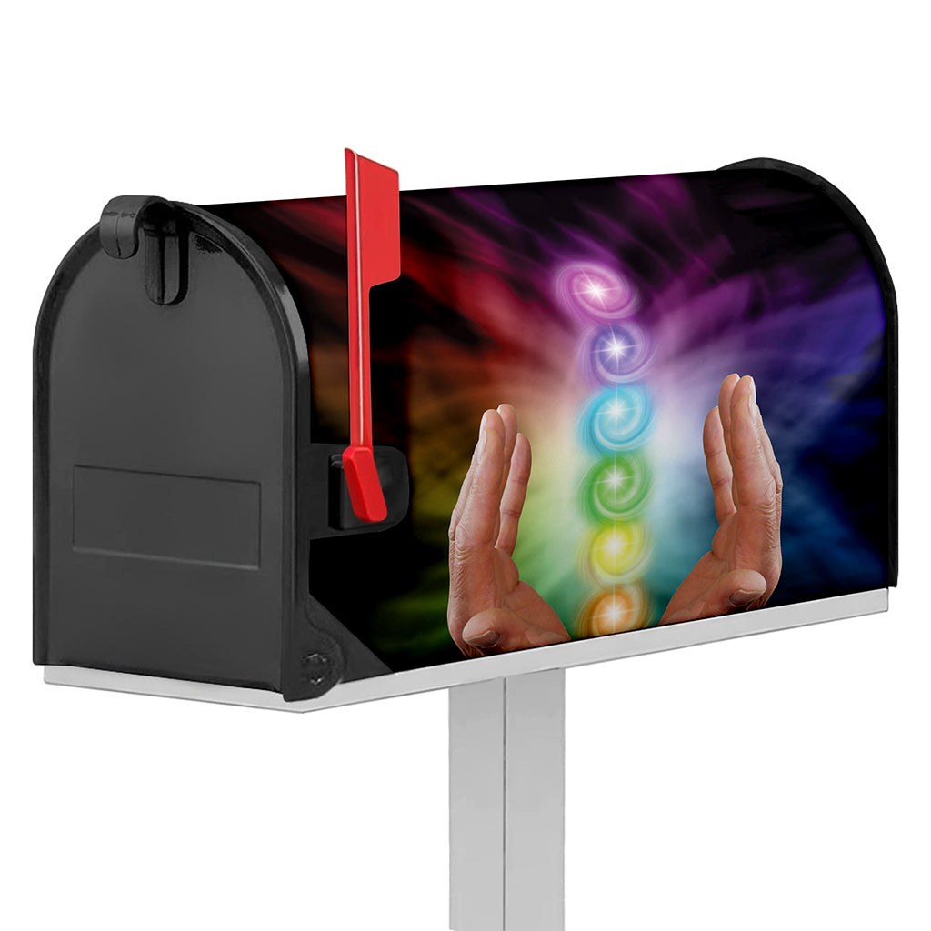 Seven Chakras Energy Print Mailbox Cover
