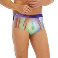 Seven Chakras Energy Print Men's Briefs