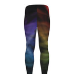 Seven Chakras Energy Print Men's leggings