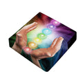 Seven Chakras Energy Print Outdoor Seat Cushion Cover