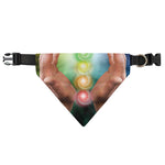 Seven Chakras Energy Print Over The Collar Dog Bandana