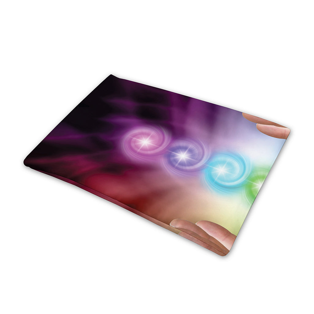 Seven Chakras Energy Print Pet Cooling Mat Cover