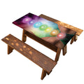 Seven Chakras Energy Print Picnic Table Cover