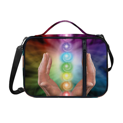 Seven Chakras Energy Print Shoulder Strap Bible Bag