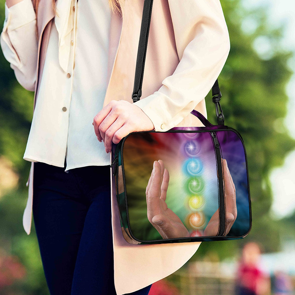 Seven Chakras Energy Print Shoulder Strap Bible Bag