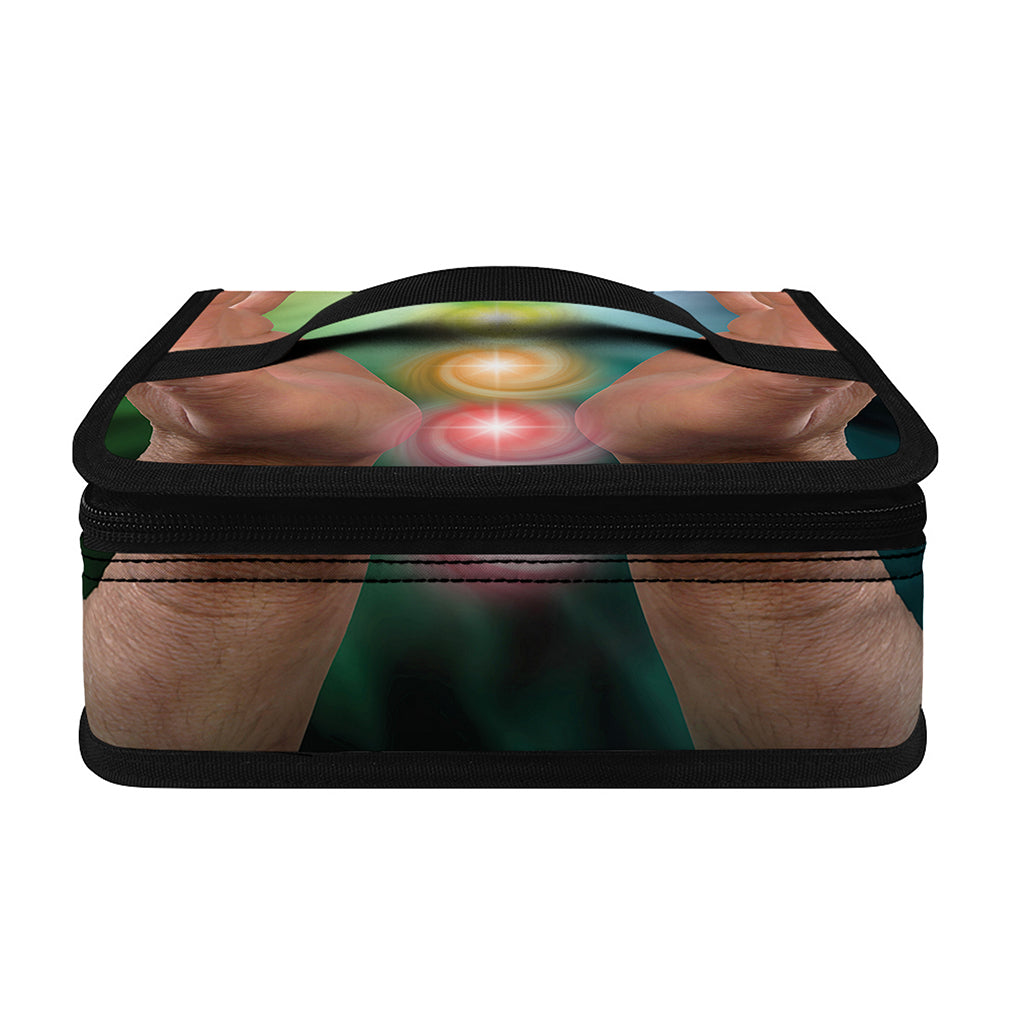 Seven Chakras Energy Print Small Lunch Bag