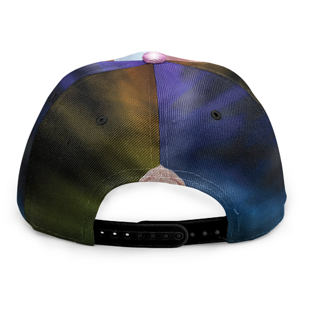 Seven Chakras Energy Print Snapback Cap