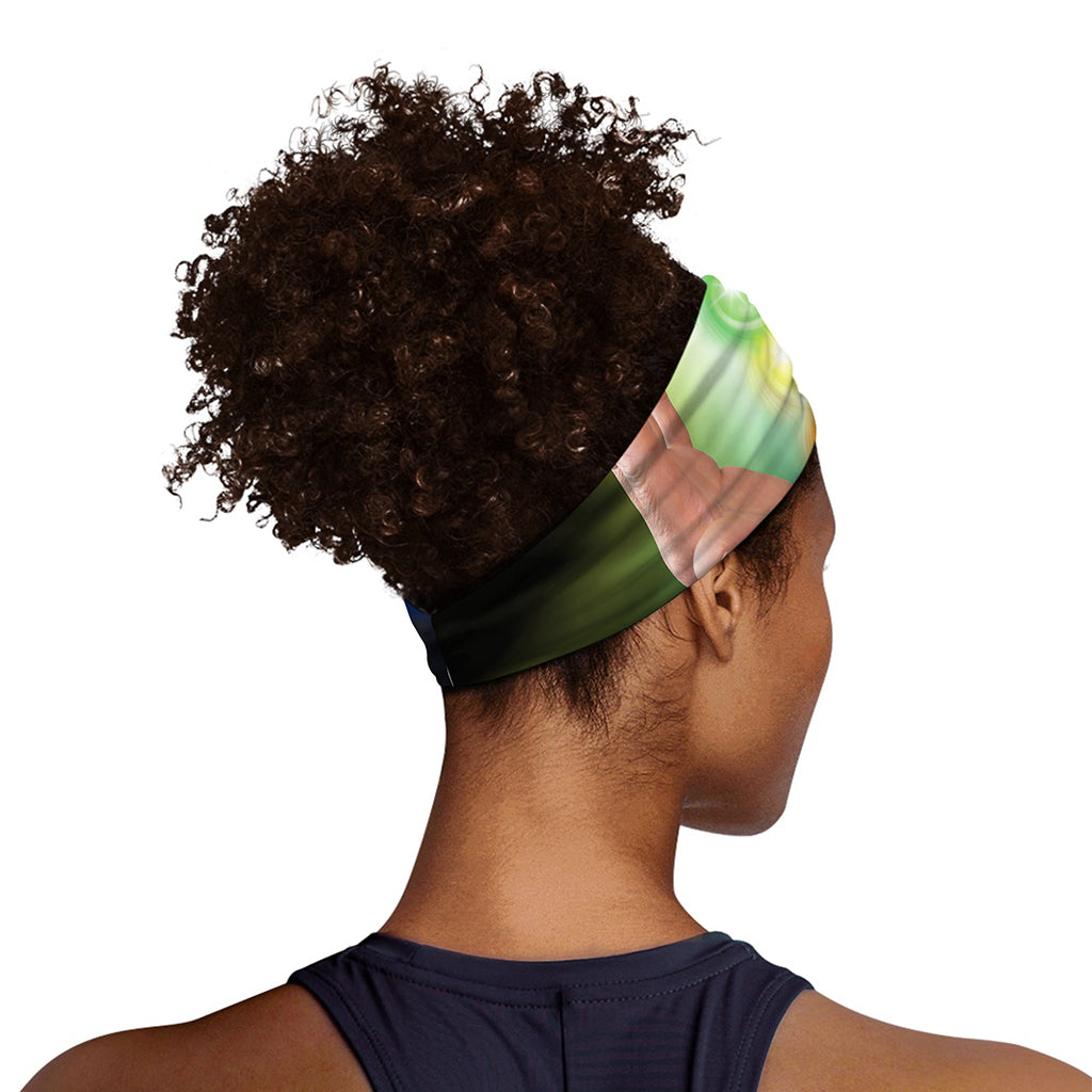 Seven Chakras Energy Print Sports Headband