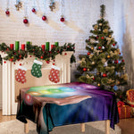 Seven Chakras Energy Print Tablecloth