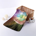 Seven Chakras Energy Print Towel
