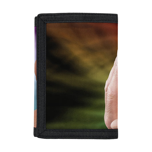 Seven Chakras Energy Print Trifold Wallet