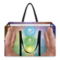 Seven Chakras Energy Print Utility Tote Bag