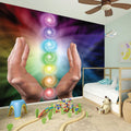 Seven Chakras Energy Print Wall Sticker