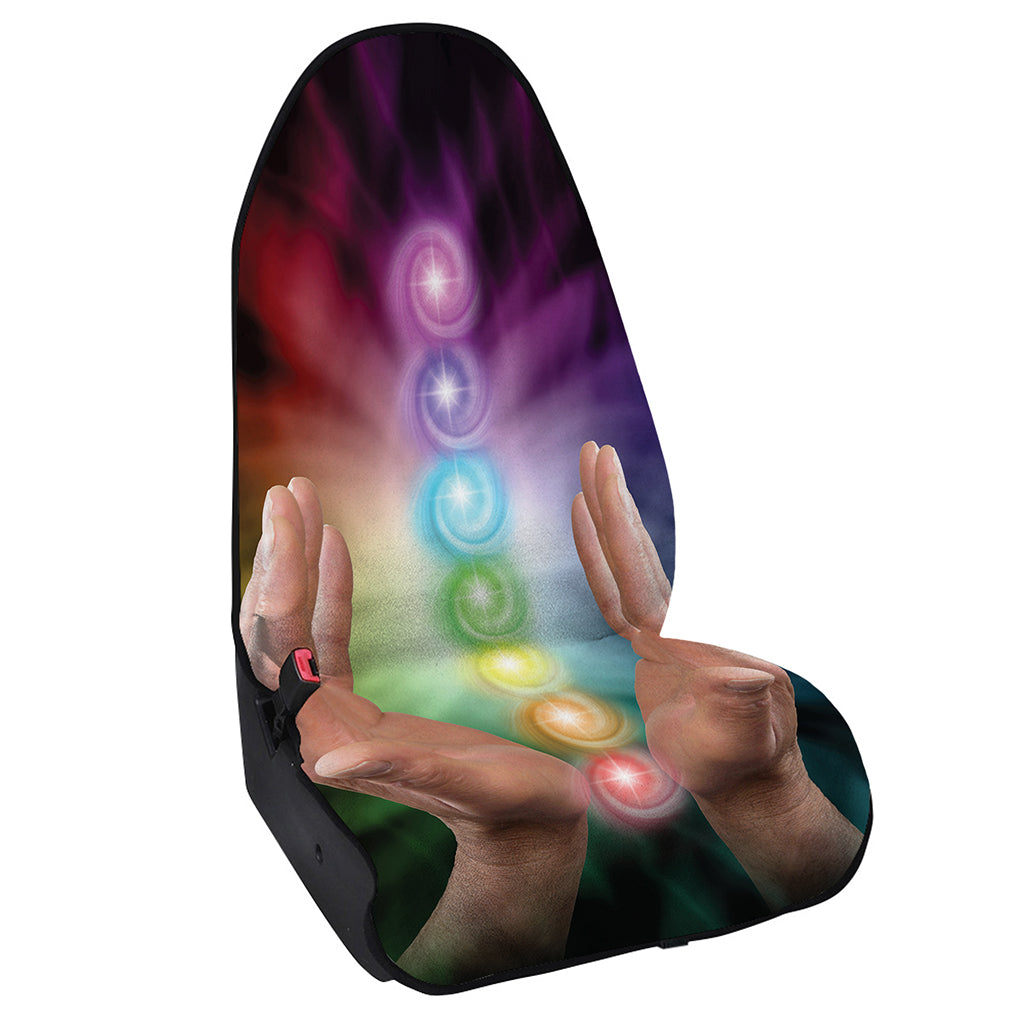 Seven Chakras Energy Print Waterproof Car Seat Cover