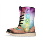 Seven Chakras Energy Print Winter Boots