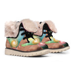 Seven Chakras Energy Print Winter Boots