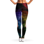 Seven Chakras Energy Print Women's Leggings