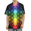 Seven Chakras Flower Of Life Print Aloha Shirt