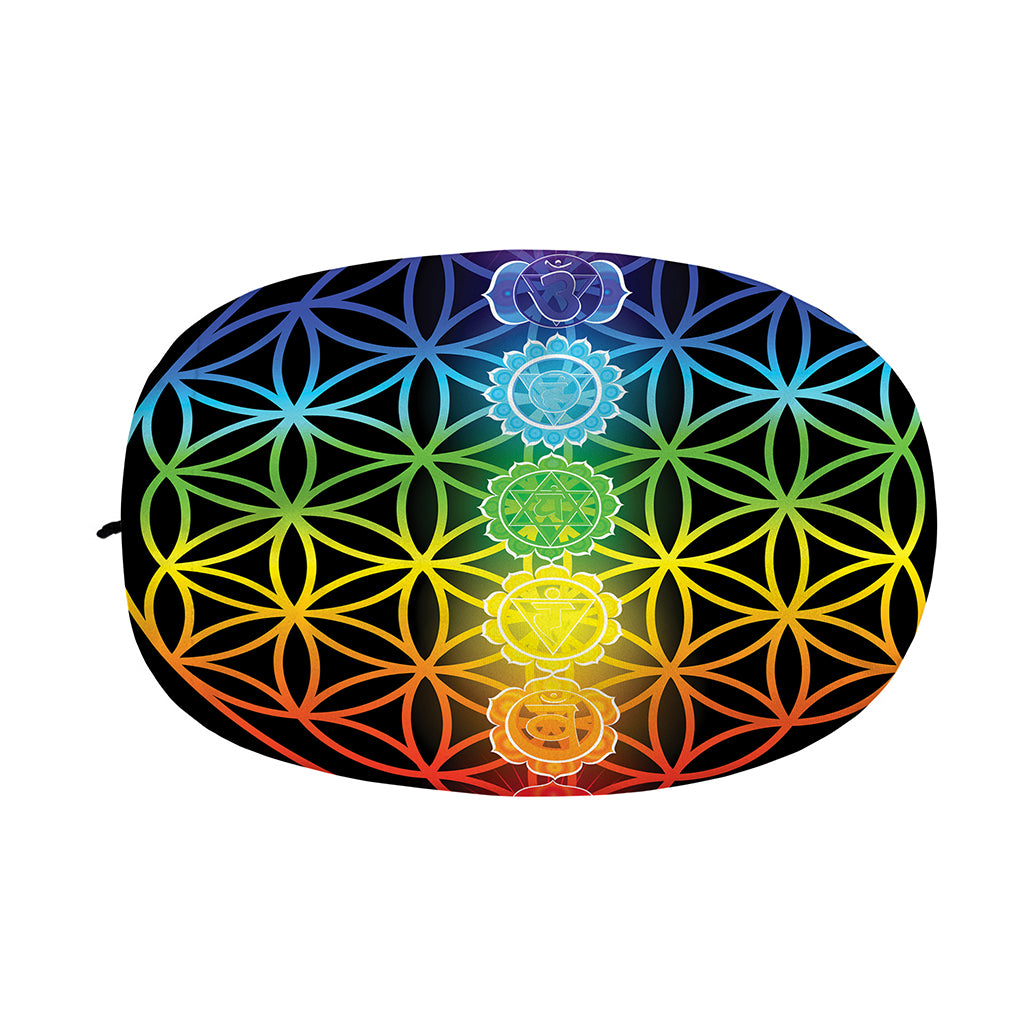 Seven Chakras Flower Of Life Print Car Side Mirror Covers