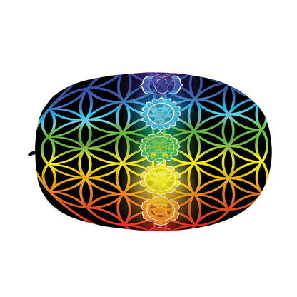 Seven Chakras Flower Of Life Print Car Side Mirror Covers