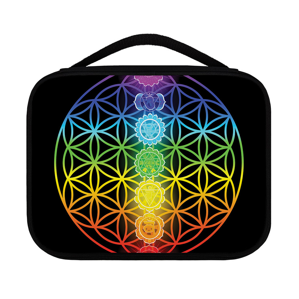 Seven Chakras Flower Of Life Print Classic Bible Case