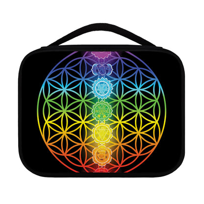 Seven Chakras Flower Of Life Print Classic Bible Case