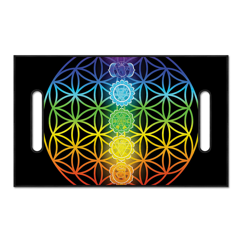 Seven Chakras Flower Of Life Print Golf Cart Seat Cover