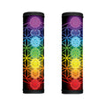 Seven Chakras Flower Of Life Print Handle Covers
