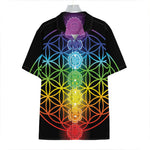 Seven Chakras Flower Of Life Print Hawaiian Shirt