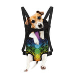 Seven Chakras Flower Of Life Print Pet Carrier Backpack