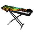 Seven Chakras Flower Of Life Print Piano Keyboard Cover