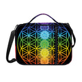 Seven Chakras Flower Of Life Print Shoulder Strap Bible Bag