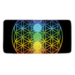 Seven Chakras Flower Of Life Print Towel
