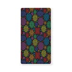 Seven Chakras Flowers Pattern Print Baby Crib Sheet