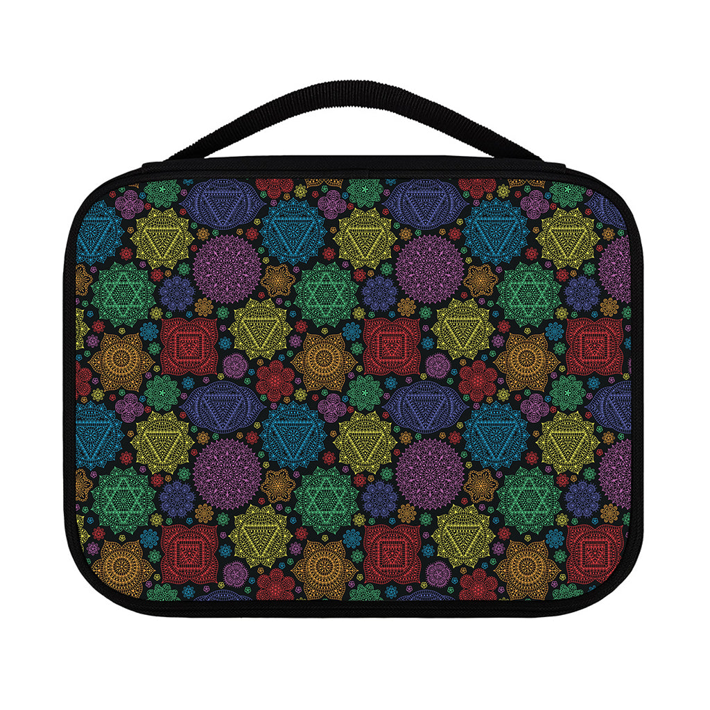Seven Chakras Flowers Pattern Print Classic Bible Case