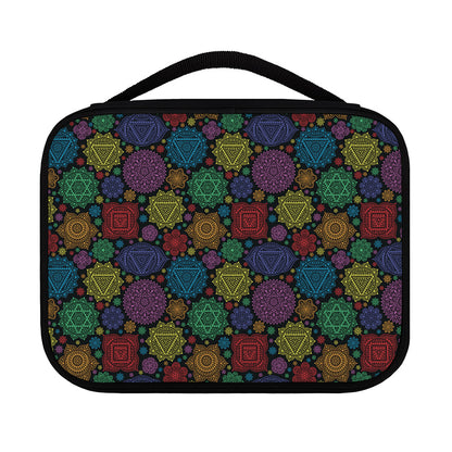 Seven Chakras Flowers Pattern Print Classic Bible Case