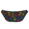 Seven Chakras Flowers Pattern Print Fanny Pack