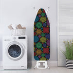 Seven Chakras Flowers Pattern Print Ironing Board Cover