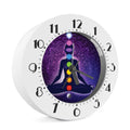 Seven Chakras Mandala Print Alarm Clock
