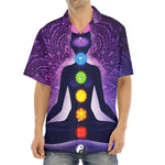 Seven Chakras Mandala Print Aloha Shirt