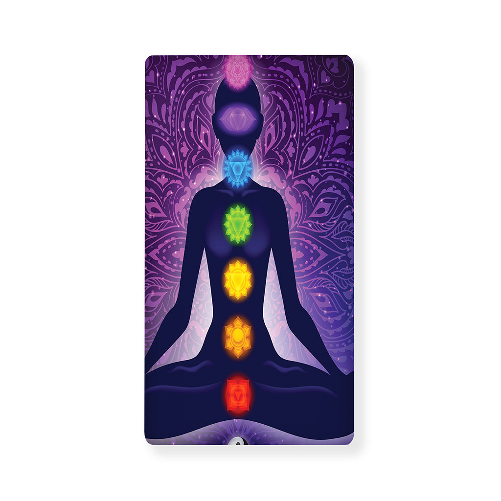 Seven Chakras Mandala Print Baby Crib Sheet