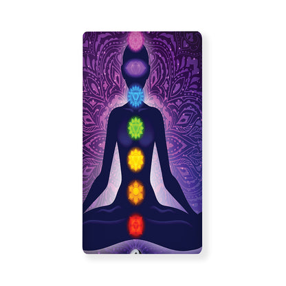Seven Chakras Mandala Print Baby Crib Sheet