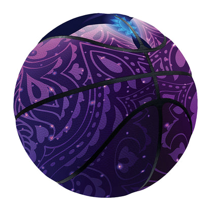 Seven Chakras Mandala Print Basketball