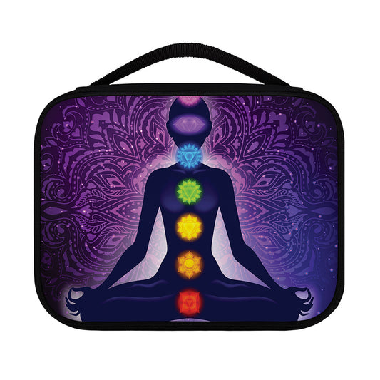 Seven Chakras Mandala Print Classic Bible Case
