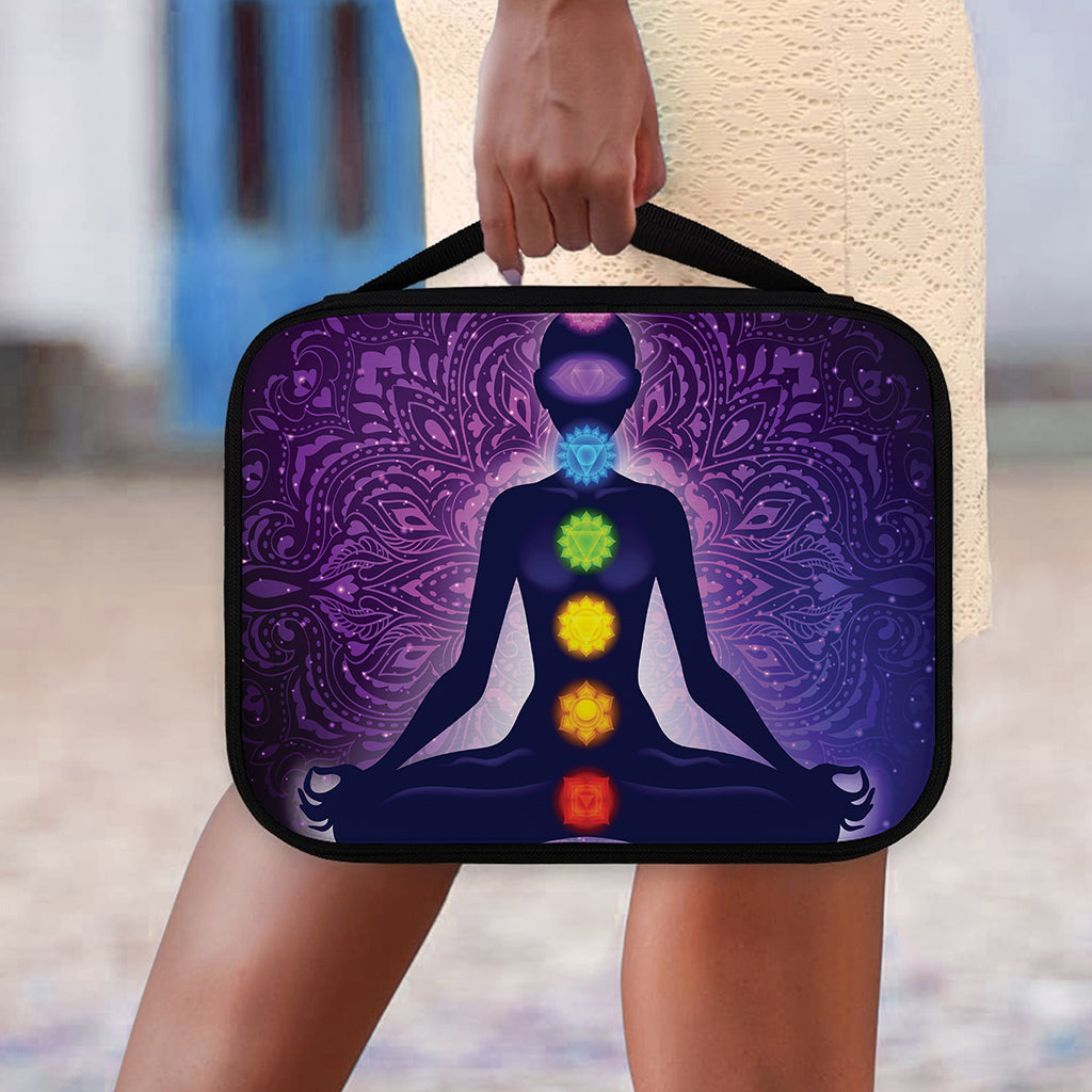 Seven Chakras Mandala Print Classic Bible Case